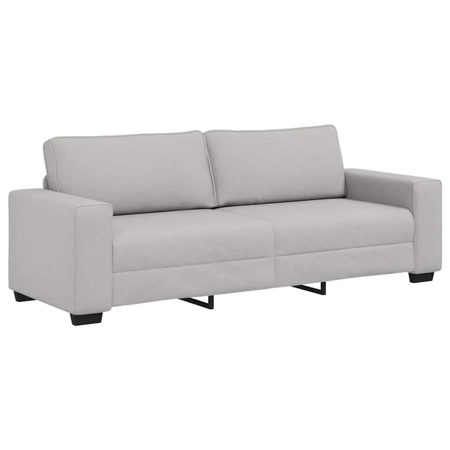 vidaXL 3-Sitzer-Sofa Wolkengrau 180 cm Stoff 4105184 günstig online kaufen