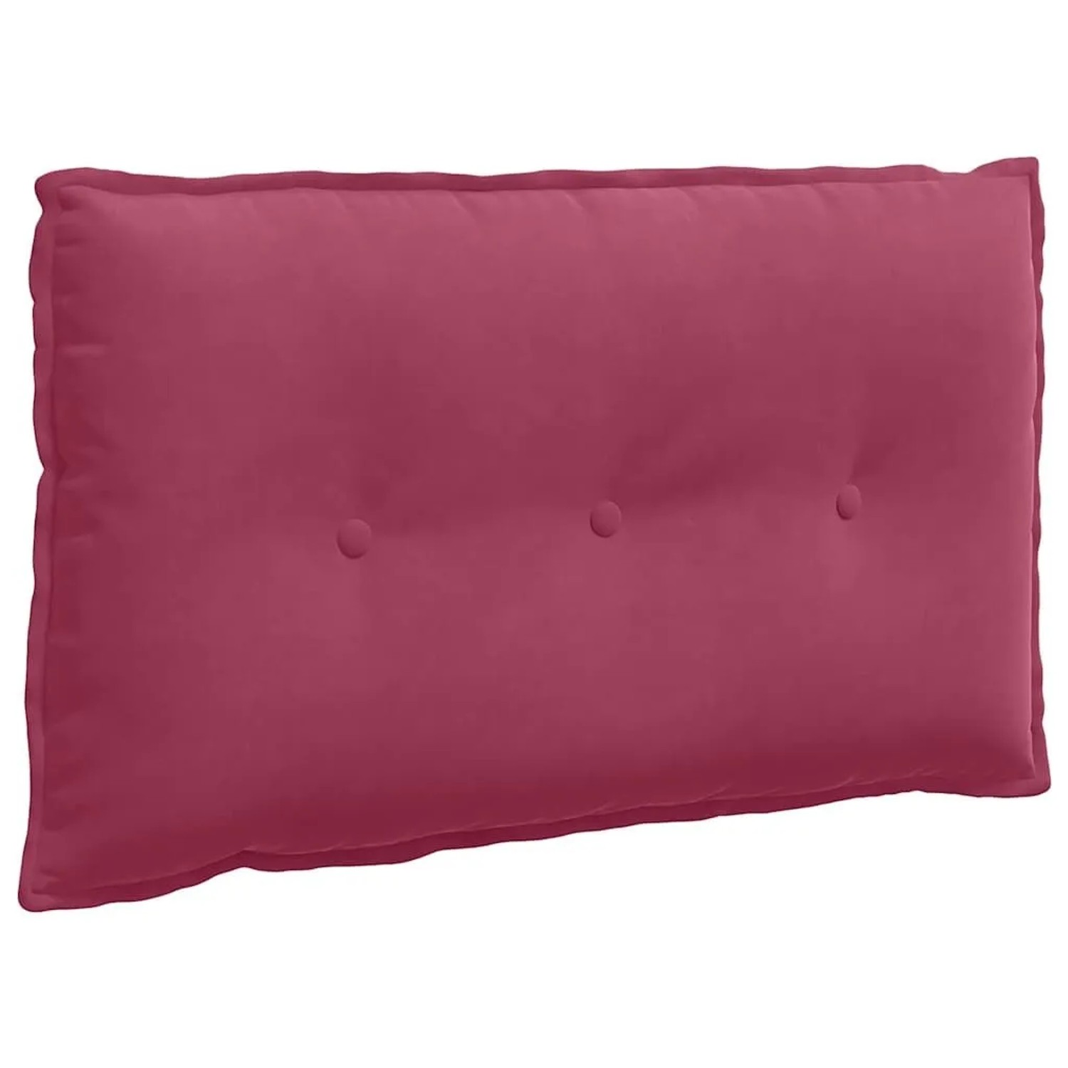 vidaXL Rückenkissen Weinrot 80 x 50 cm Cordstoff 42014723