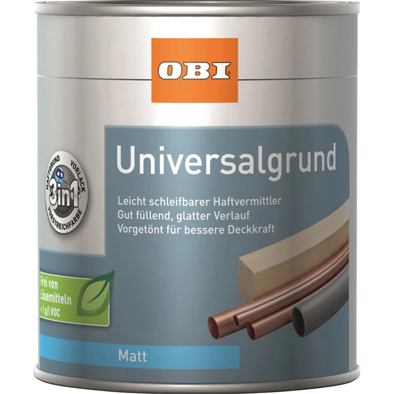 OBI Universalgrund Weiß matt 375 ml