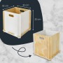 HMF 3740-32CM-01 Aufbewahrungsbox Holz Zusammenstecken 32cm Weiß_4
