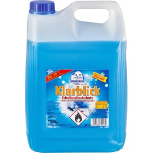 Kanister Klarblick Scheibenfrostschutz -30°C, 5 Liter Fertigmix, blau.