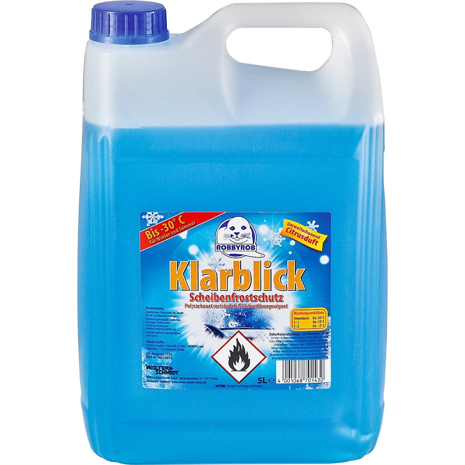 Klarblick Scheibenfrostschutz 30°C 5 l Fertigmix im Kanister kaufen bei OBI
