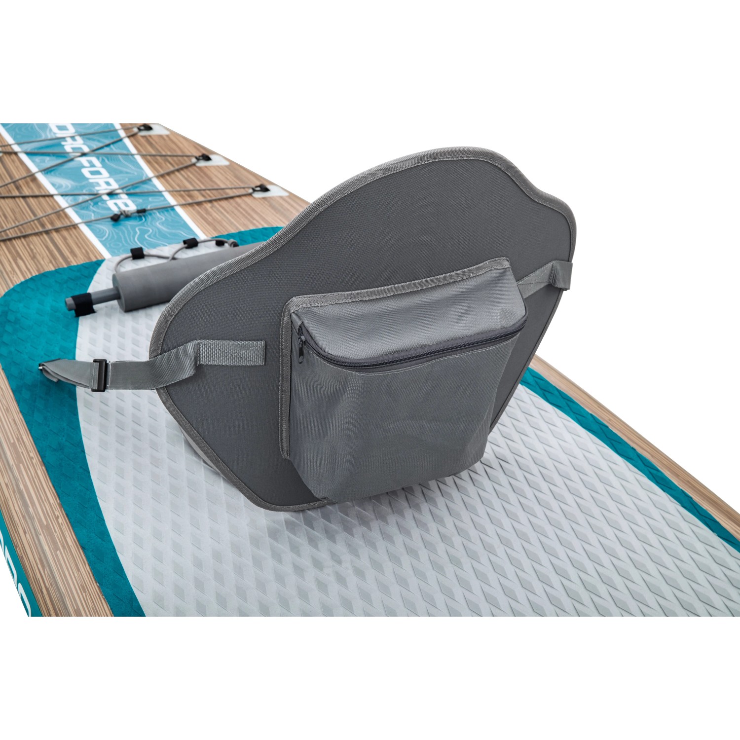 Bestway SUP Board mit Sitz: Aufblasbares Stand Up Paddle Board mit montiertem Sitz.