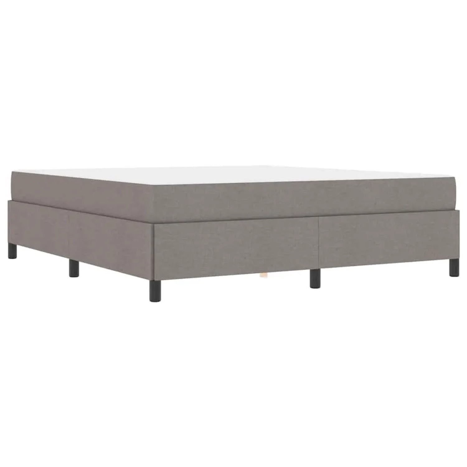 vidaXL Boxspringbett Taupe 180 x 200 cm Stoff 3398882 günstig online kaufen