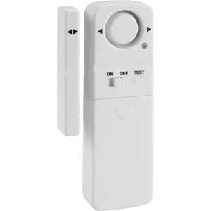 3-teiliges Tür- und Fensteralarm Set in Weiß, Alarmanlage für Fenster und Türen.