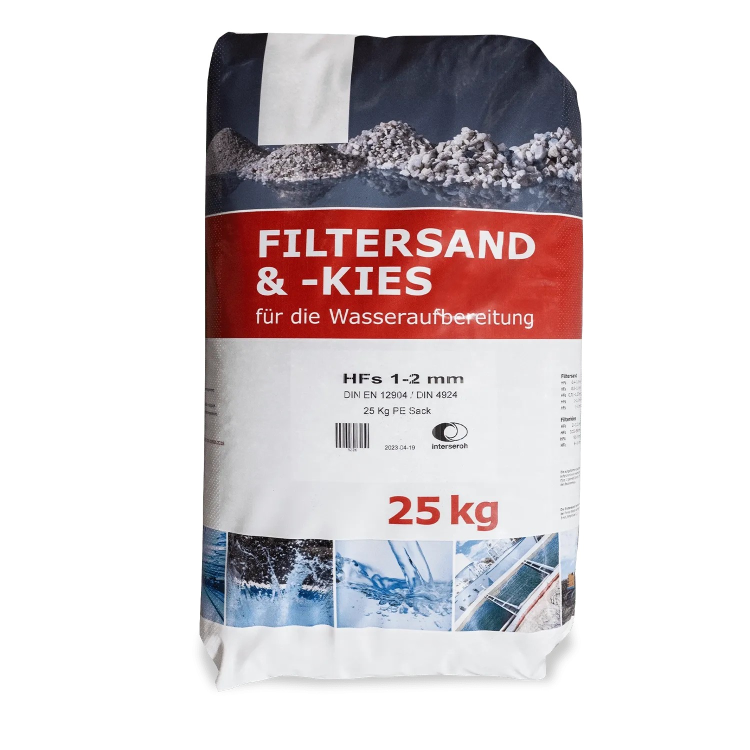Galamio Poolsand 1,0 - 2,0 mm 25kg