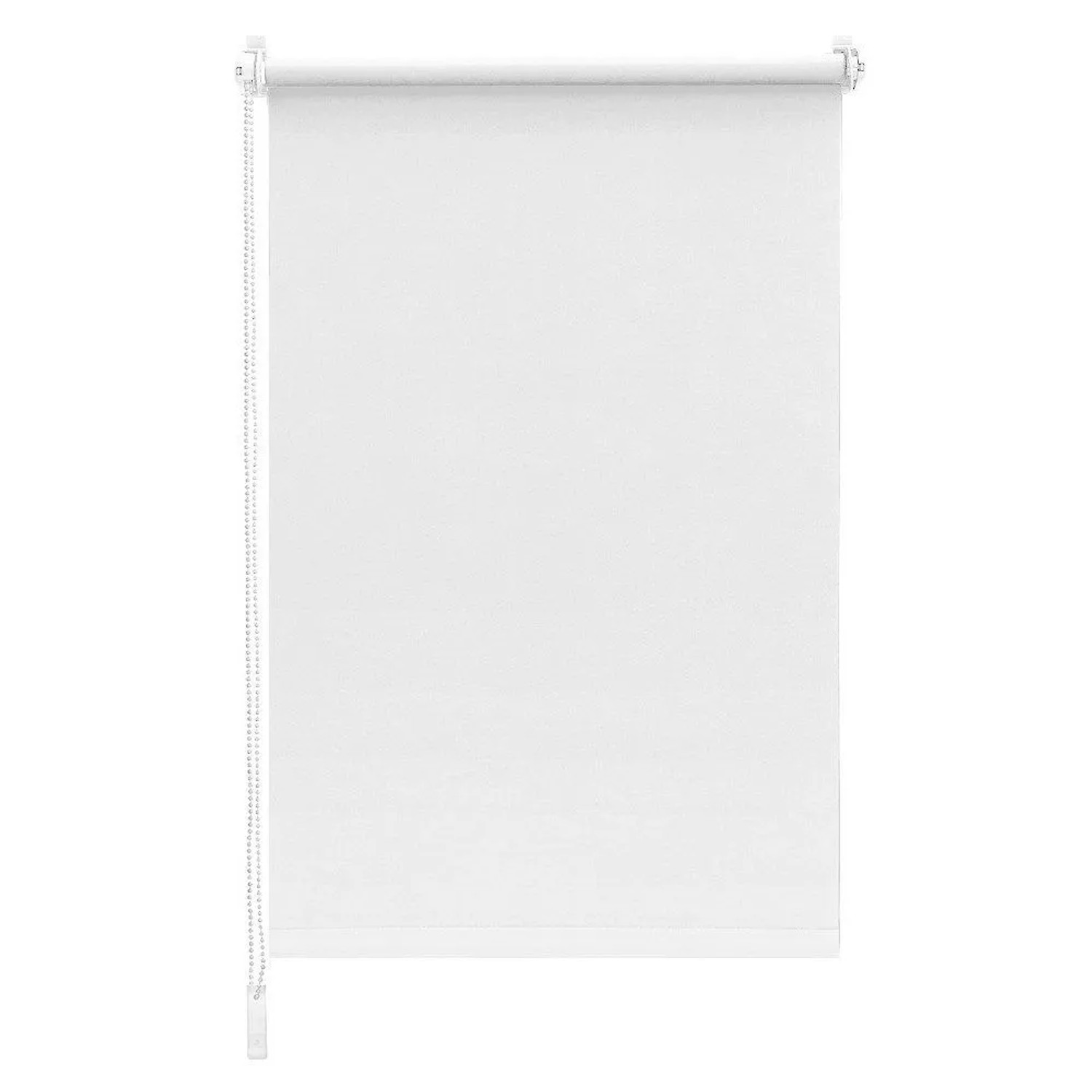 Sekey Seitenzugrollo Verdunkelung ohne Bohren Blickdicht Weiß 60x130cm