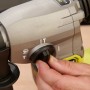 Ryobi Akku-Bohrhammer: Hand stellt Modus ein (Bohren, Hammerbohren, Meißeln)