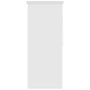 vidaXL Duschrollo 120x240 cm Weiß 142843