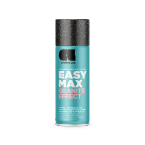 COSMOS LAC Granit Effekt Spray  Sprühfarbe Granit Effekt Acryl Spray Black