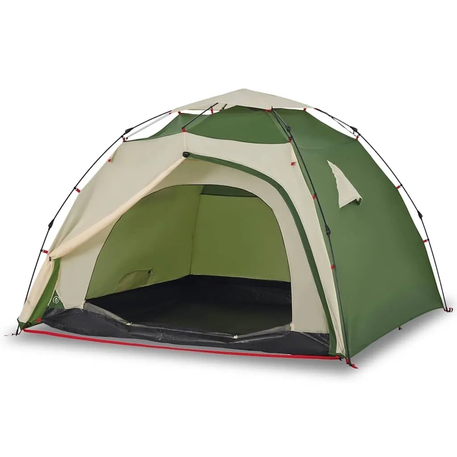 Furnicato Campingzelt Kuppelzelt 326 X 260 X 175 Cm Grün