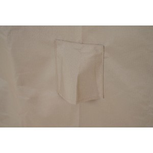 Beige Schutzhülle für Lounge-Set Plus von Siena Garden, Detailansicht.