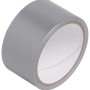 LUX Gewebeband Silber, 10 m x 50 mm, für Reparatur und Befestigung.