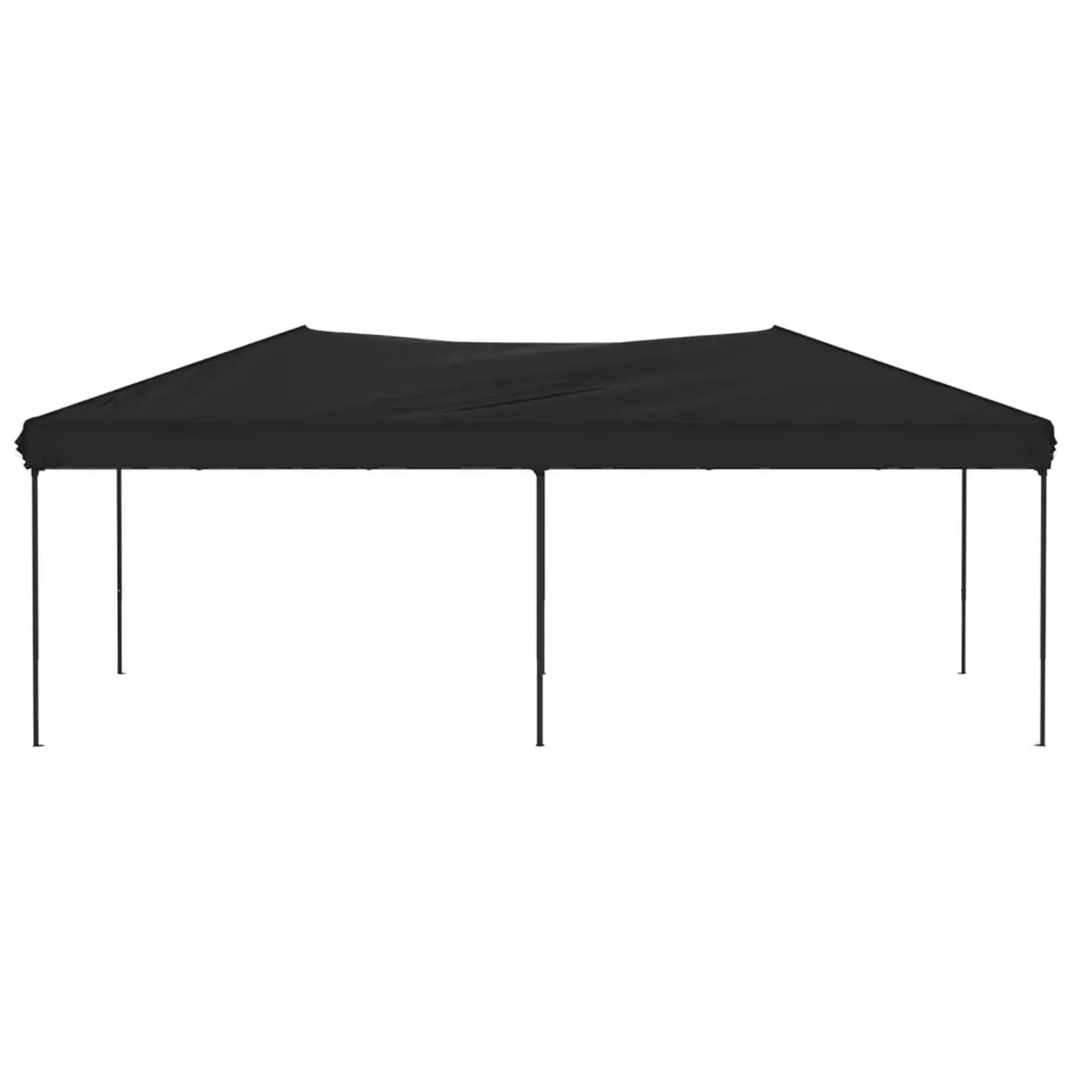 Schwarzes, faltbares Partyzelt vidaXL, 3x6 m, ideal für Outdoor-Events und als Sonnenschutz.