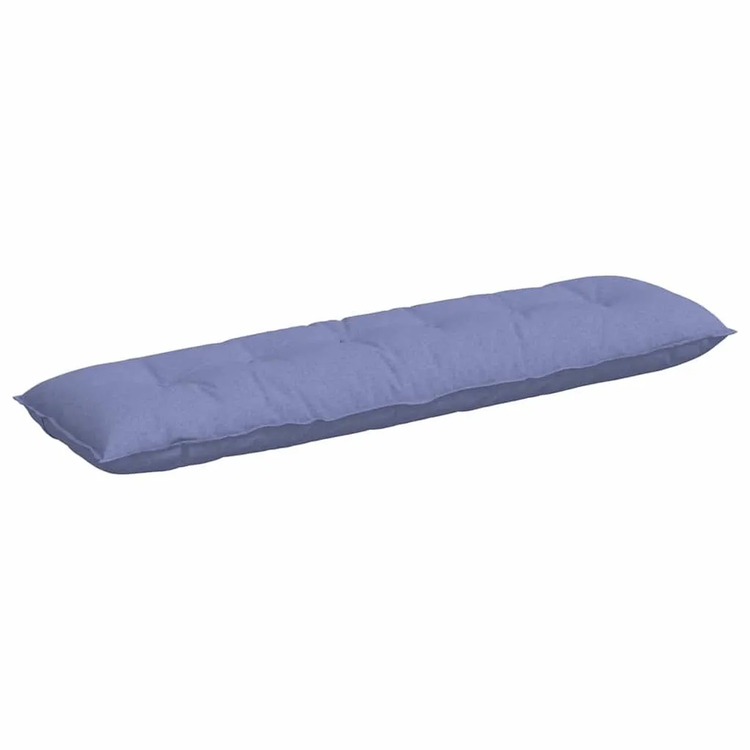 vidaXL Rückenkissen Jeans Blau 180 x 19 x 50 cm Stoff 42014930