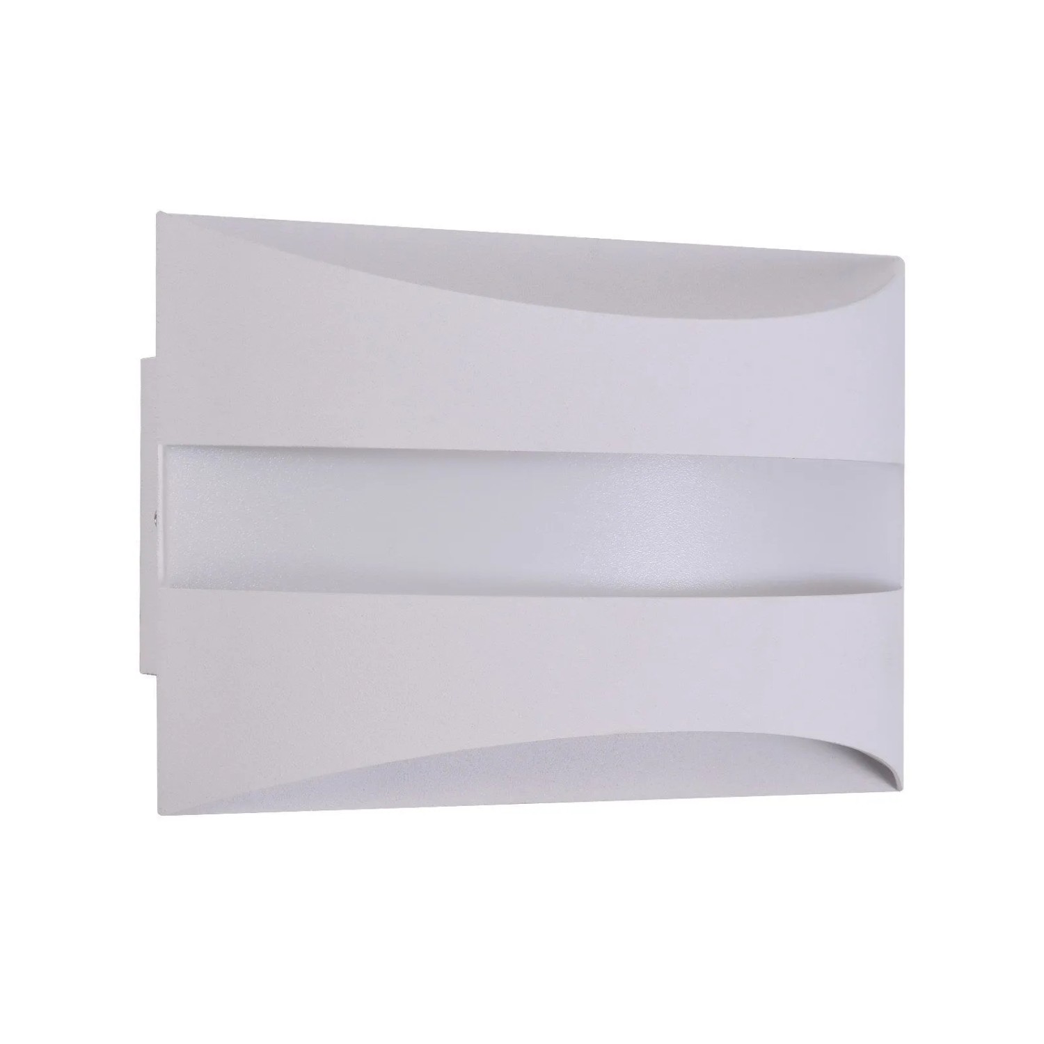 NETTLIFE Weiße LED-Wandleuchte für den Innenbereich Modernes Design 3000 K Warmweiß 5 W nach Oben und Unten Gerichtete Beleuchtung