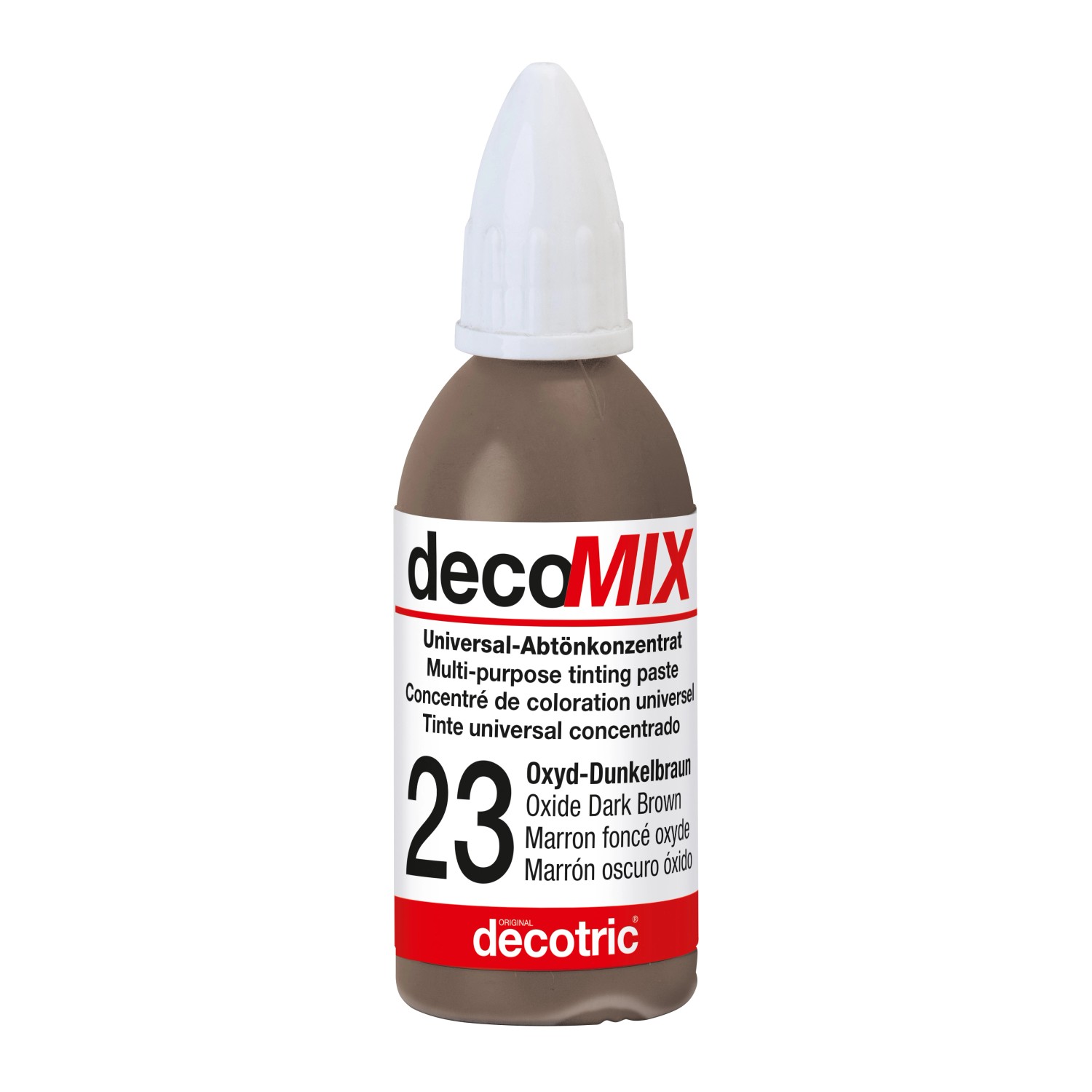 Decomix Universal-Abtönkonzentrat Oxyd-Dunkelbraun 20 ml