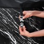 Detailaufnahme: Bestway Eisbad Glacial Dip mit Marmor-Optik, Verschluss der Thermo-Abdeckung wird geschlossen.