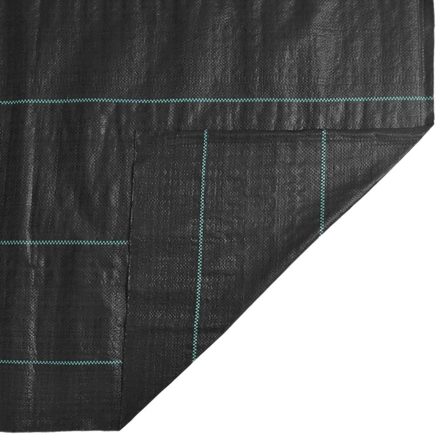 vidaXL Unkrautvlies Schwarz 2x50 m PP 4005195_7