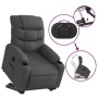 vidaXL Relaxsessel mit Aufstehhilfe Elektrisch Dunkelgrau Stoff 3206664_11