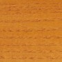 Holzoberfläche mit Bondex Holzlasur Oregon Pine, seidenglänzend.