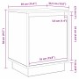 vidaXL Nachttisch 2 Stk Sonoma-Eiche 39 x 34,5 x 50 cm Holzwerkstoff 869599_16