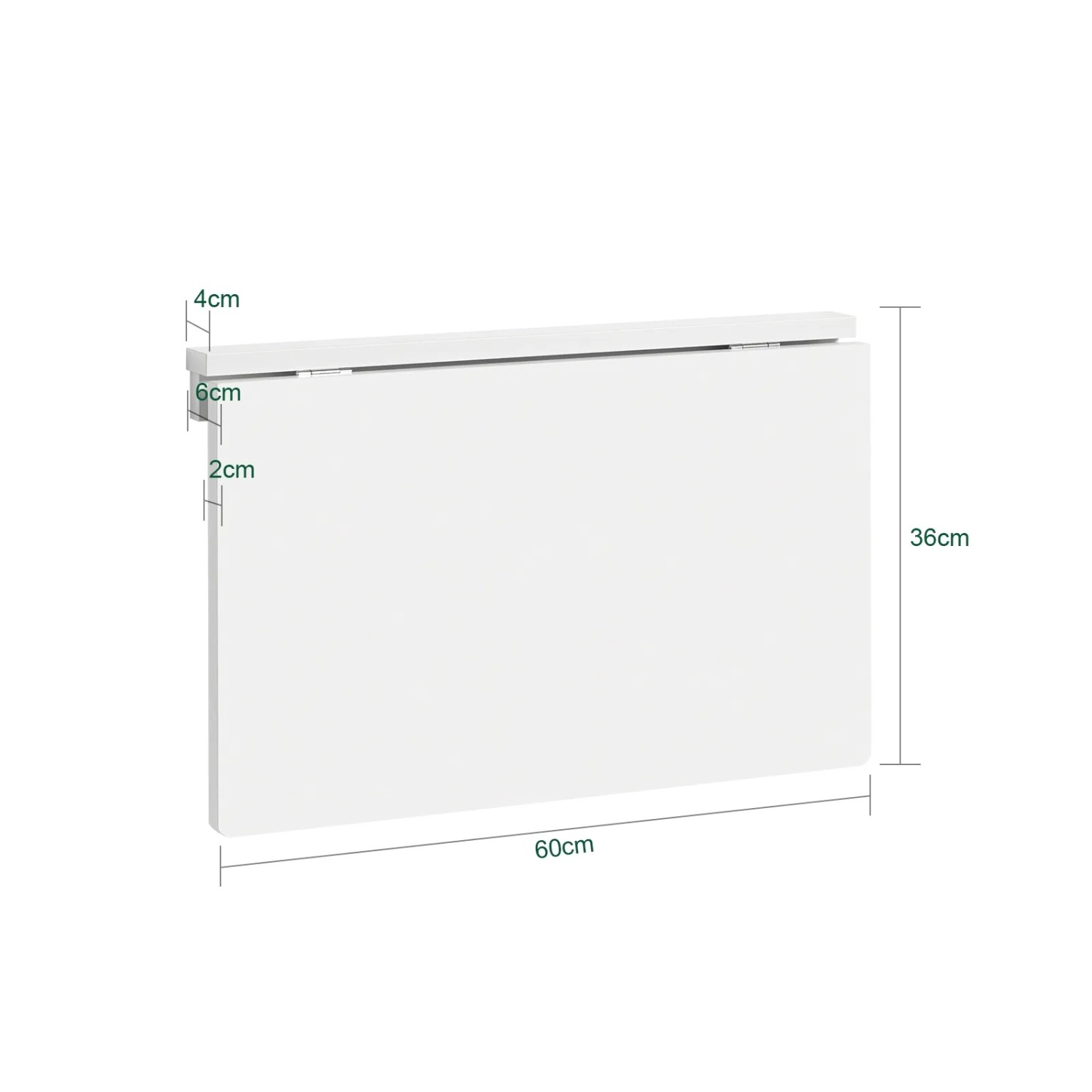 FWT03-PF Table Murale Rabattable en Bois, Table de Cuisine, Tabl
