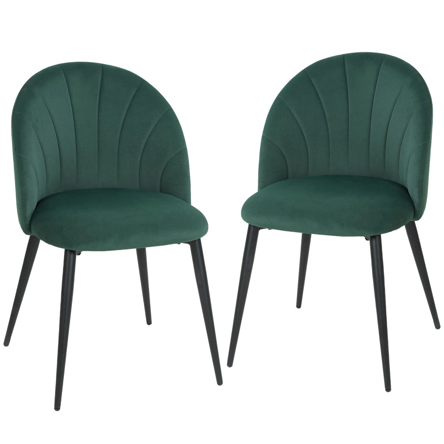 HOMCOM Esszimmerstühle 52B x 55T x 79H cm