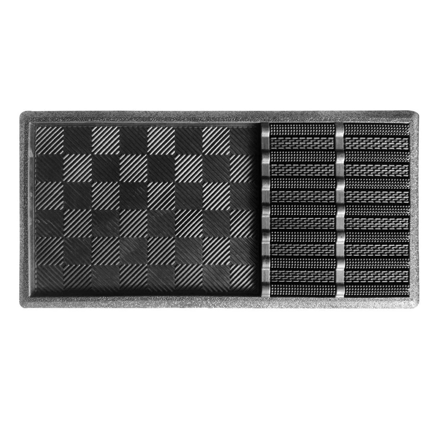 Lex Kombi Schmutzfangmatte Türmatte Schuhablage Fußmatte Fußabtreter Schmutzmatte