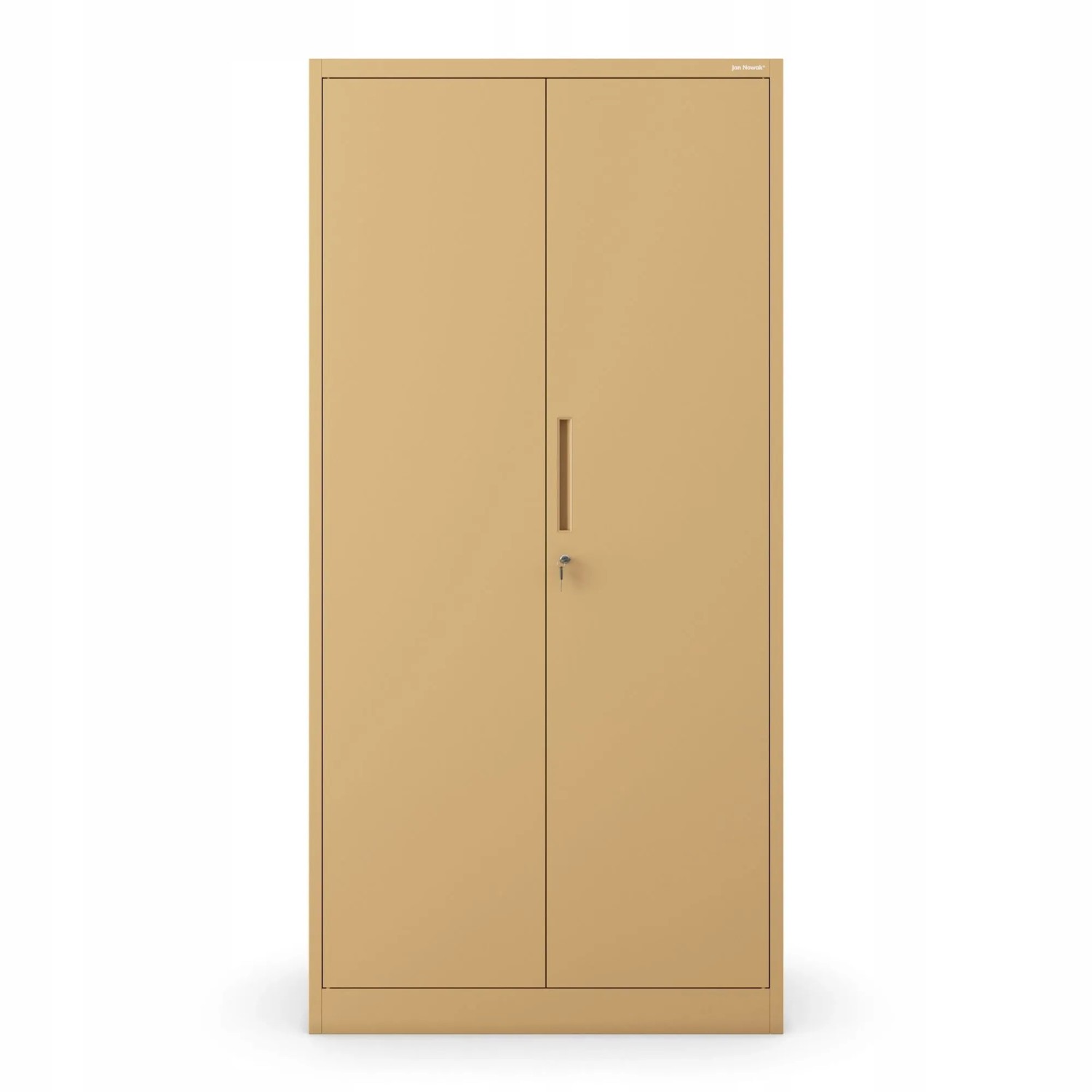 Jan Nowak Abschließbarer Mehrzweckschrank Dawid 185 x 90 x 45 cm Fresh Style Beige_4