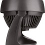 Vornado 533 Raumzirkulator, kompakter Ventilator in Dunkelgrau mit Vortex-Technologie.