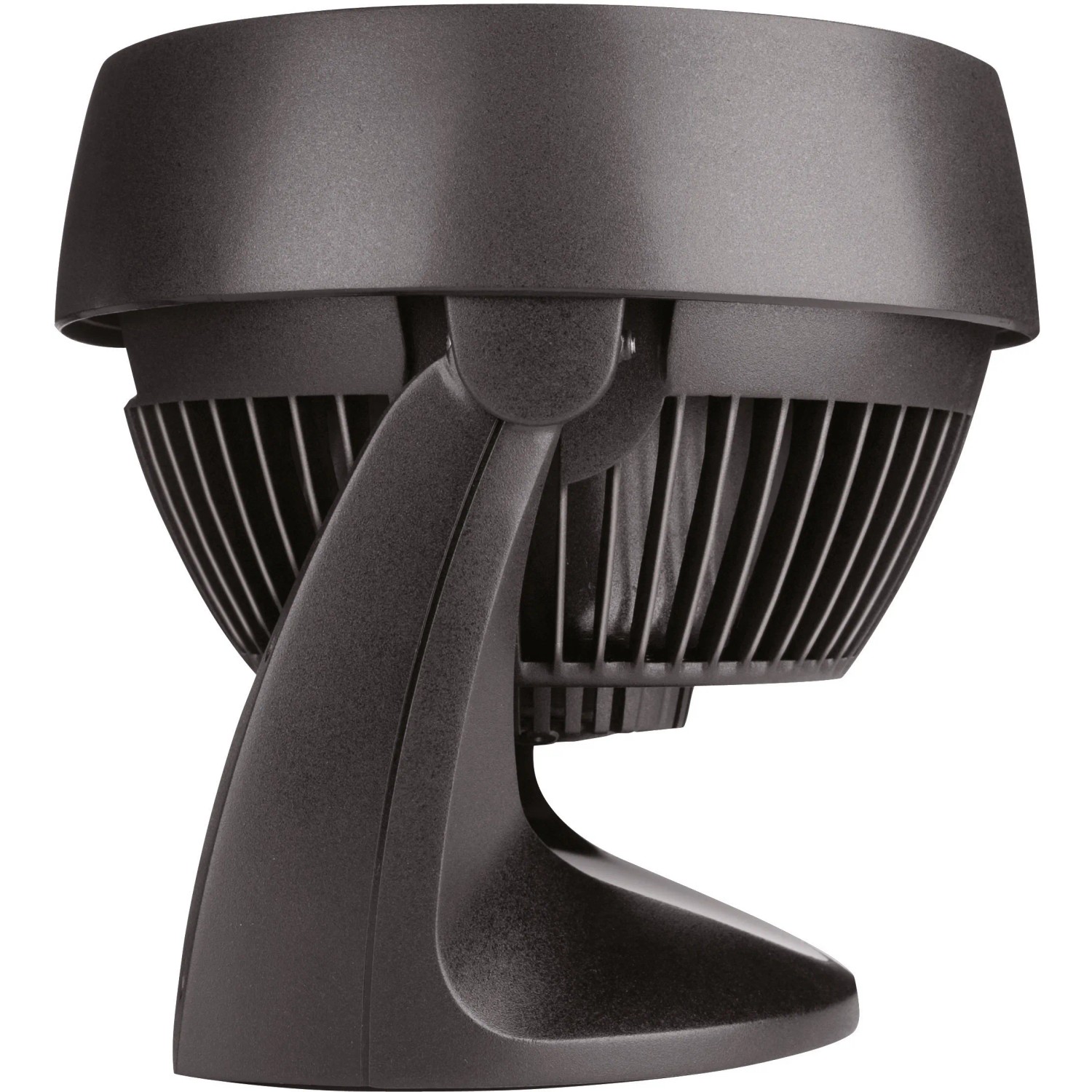 Vornado 533 Raumzirkulator, kompakter Ventilator in Dunkelgrau mit Vortex-Technologie.