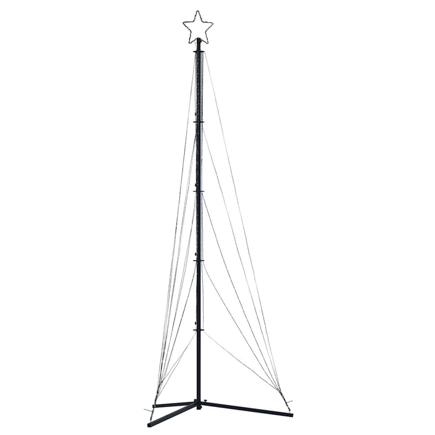 vidaXL LED Weihnachtsbaum 525 LEDs Blau 302 cm 4016418