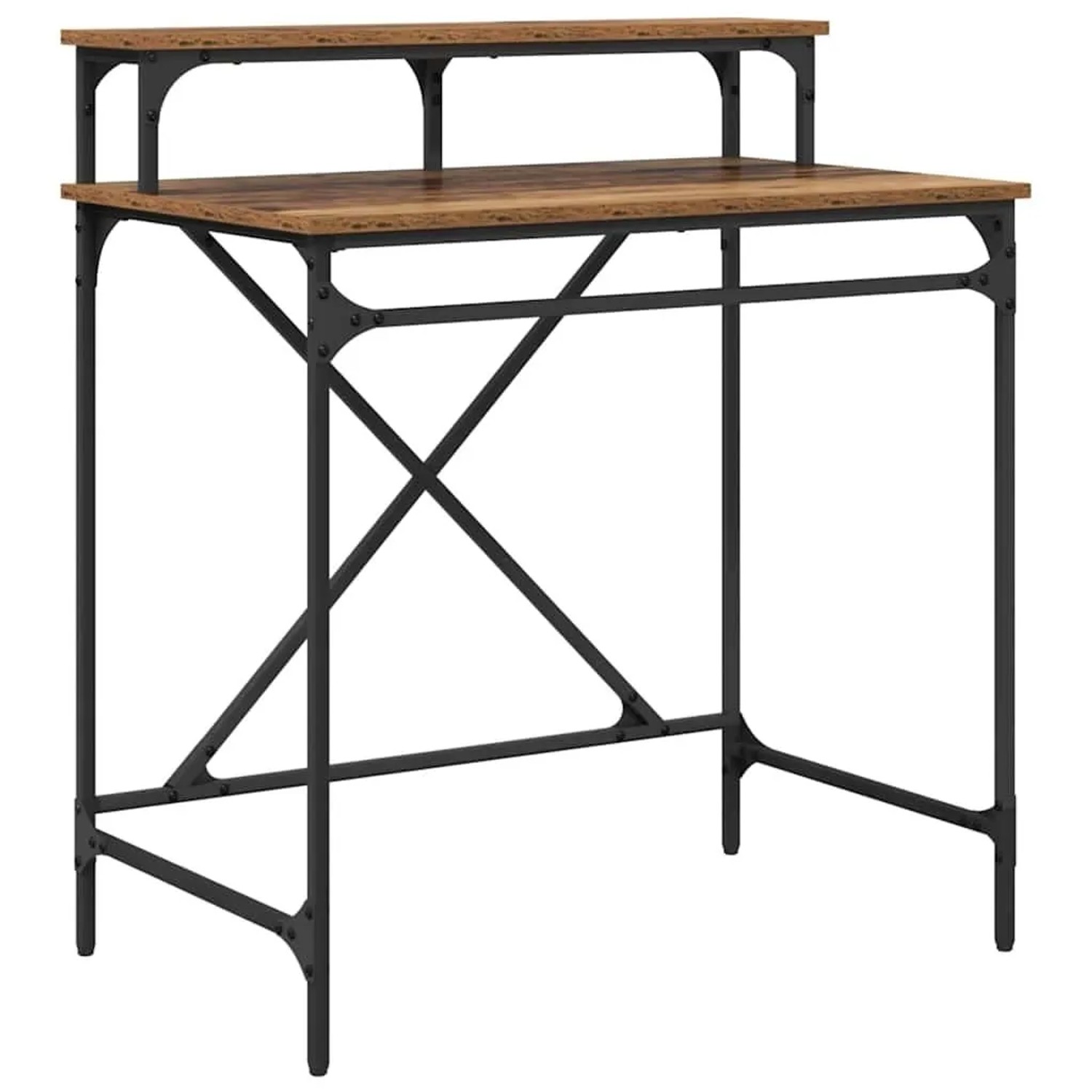 vidaXL Schreibtisch Altholz 80 x 50 x 90 cm Holzwerkstoff 881279 günstig online kaufen