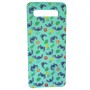 Blaues Disney Kniekissen mit Stitch-Motiv für Gartenarbeit und andere kniende Tätigkeiten.