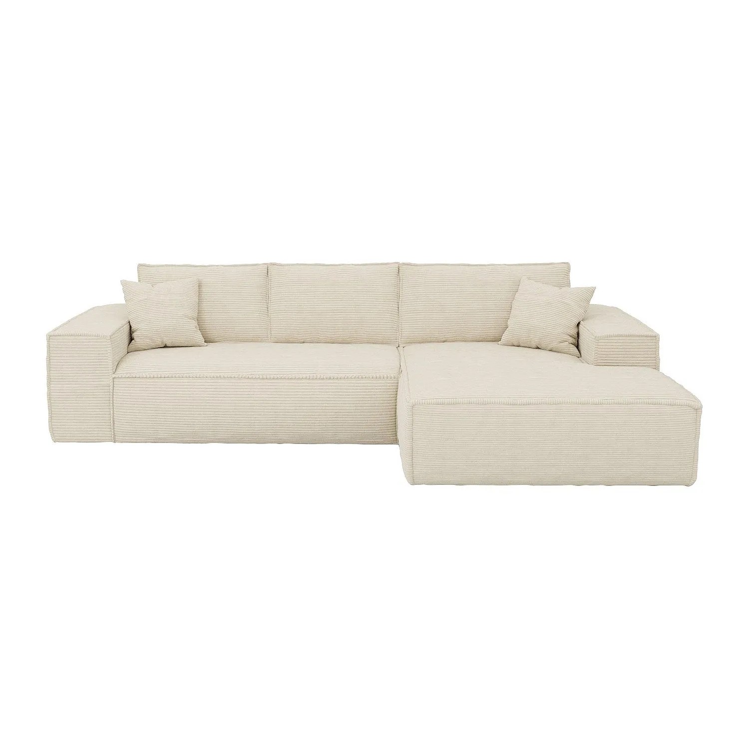 Vente-unique Schlafsofa Amelia Beige 320 cm