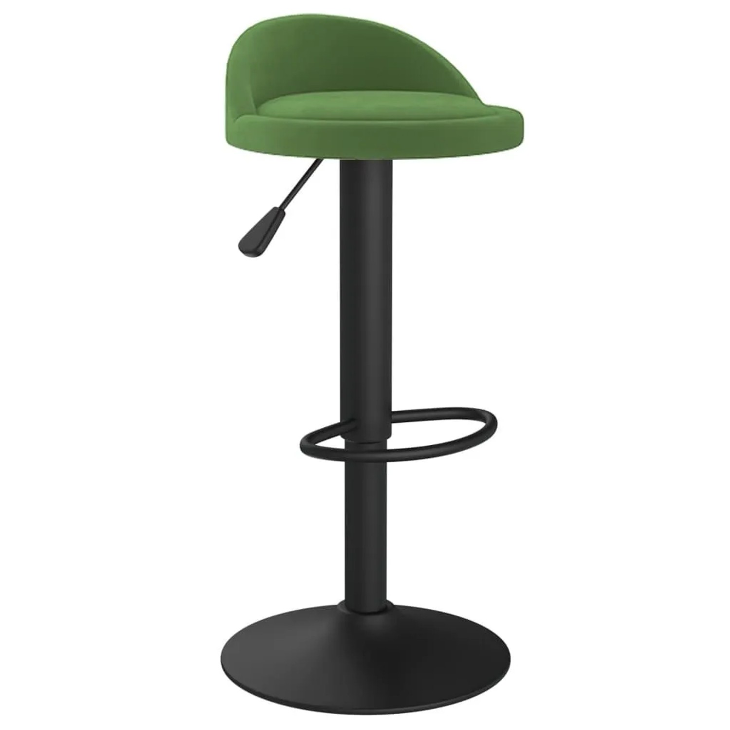 vidaXL Barhocker Dunkelgrün Samt 333593