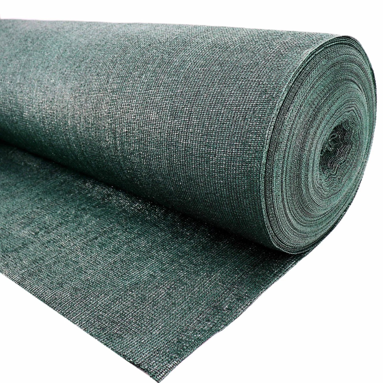 Leufen Sichtschutznetz Grün 1,5 M X 25 M | Zaunblende Für Garten & Balkon | Wind- & Sichtschutz