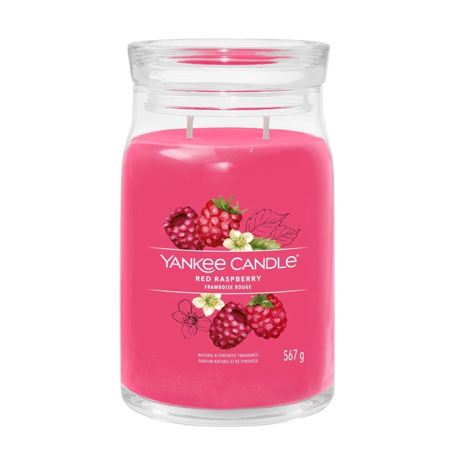 Yankee Candle Large  Red Raspberry 567g