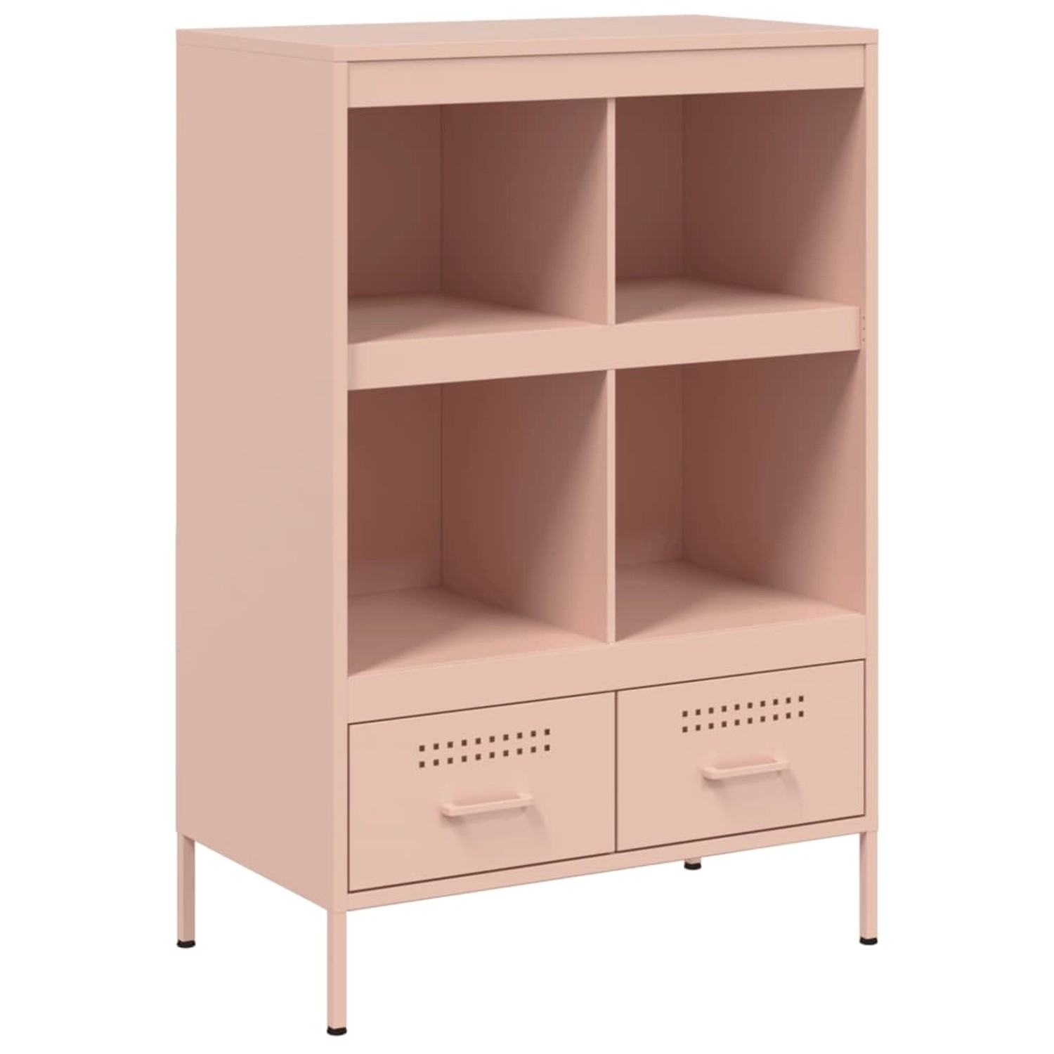 vidaXL Highboard Rosa 68x39x101,5 cm Stahl 843103 günstig online kaufen