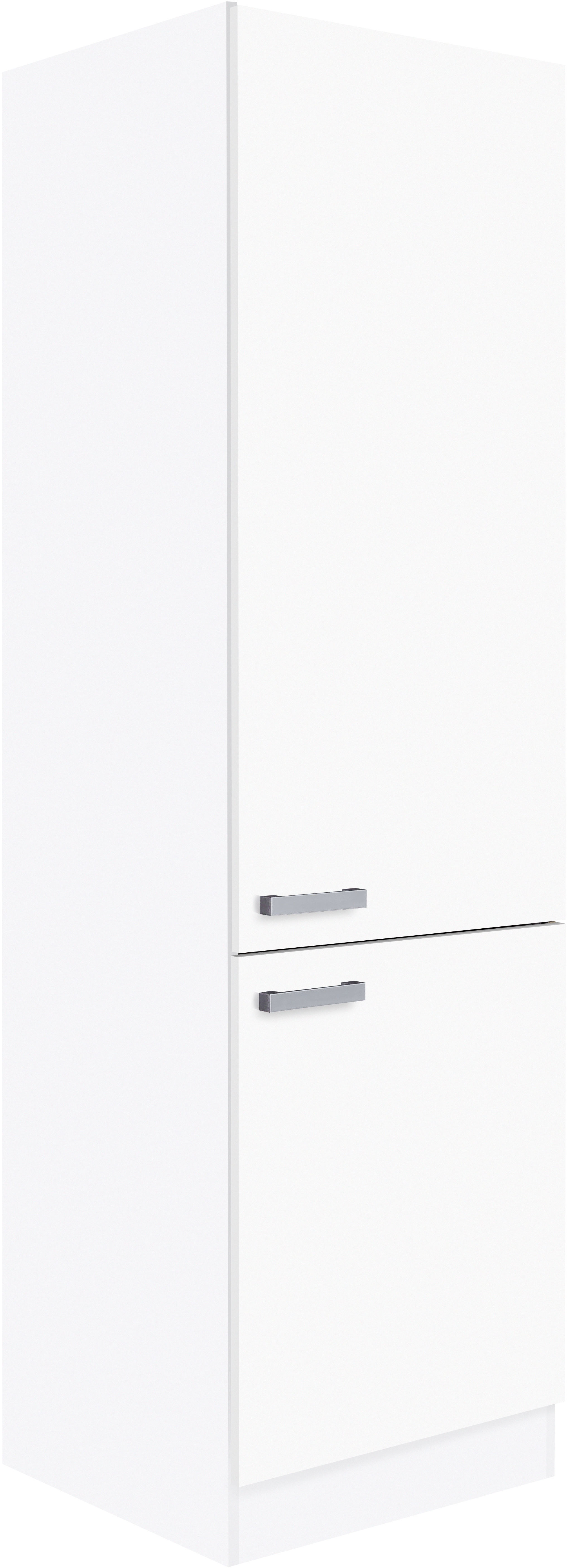 Optifit Hochschrank mit Garderobe Salo214 60 cm x 206,8 cm x 57,1 cm Weiß  kaufen bei OBI | Apothekerschränke