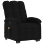 Schwarzer vidaXL Massagesessel mit Aufstehhilfe aus Stoff, Modell 7.