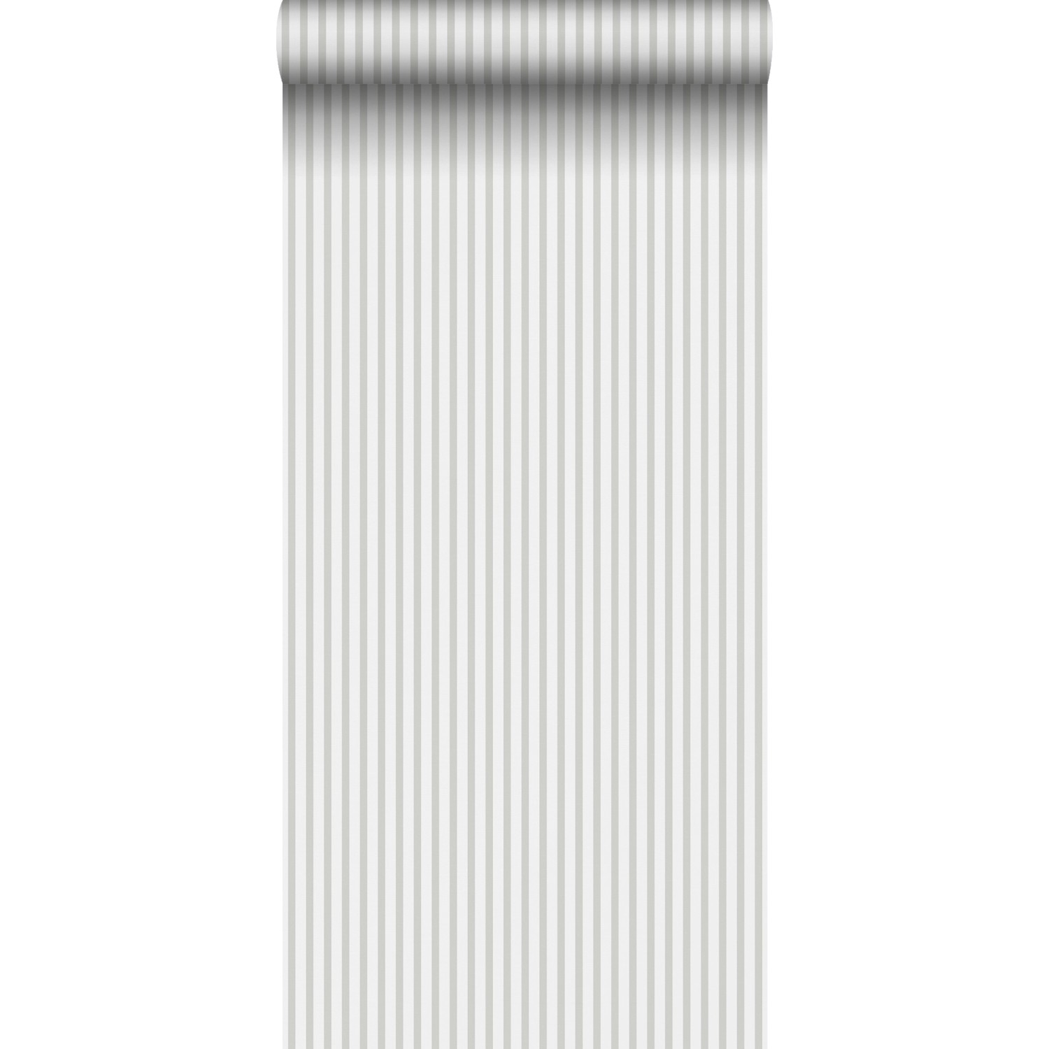 Sanders & Sanders Tapete Streifen Hellgrau 53 cm x 10.05 m günstig online kaufen