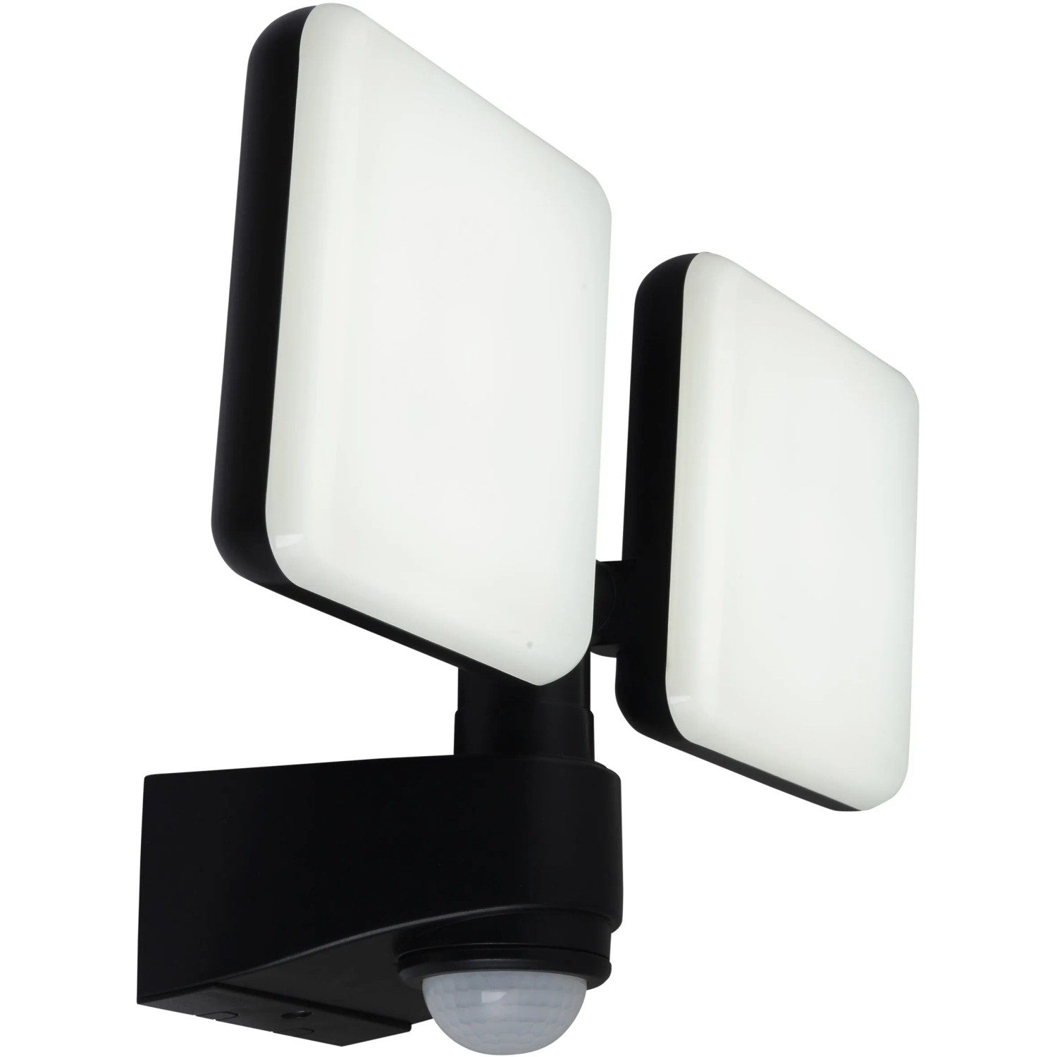 N Ve Led Wand Au Enleuchte Jaro Ii Mit 360 Bewegungsmelder Schwarz Eek