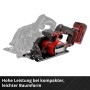 Einhell Akku-Handkreissäge TP-CS 18/136-C Li BL Solo, rot/schwarz, ohne Akku.