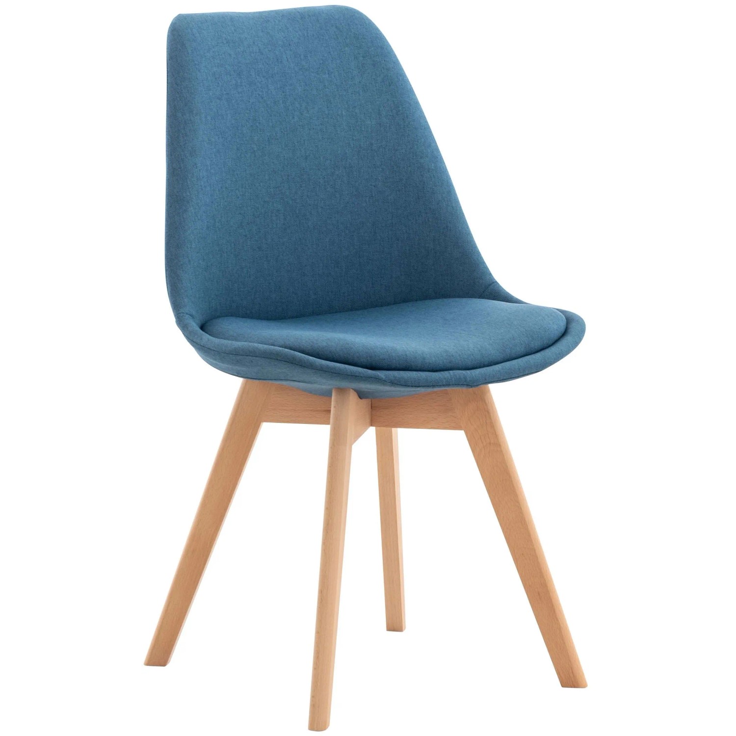 CLP Esszimmerstuhl Linares blau/Stoff