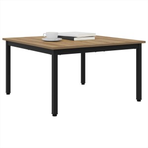 vidaXL Couchtisch Kunsthandwerk Eiche 80 x 80 x 45 cm Holzwerkstoff 892583