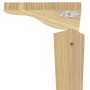 SOTECH Tischbeinverbinder WEKA für eckige Tischbeine, 2er-Set zur stabilen Möbelmontage.