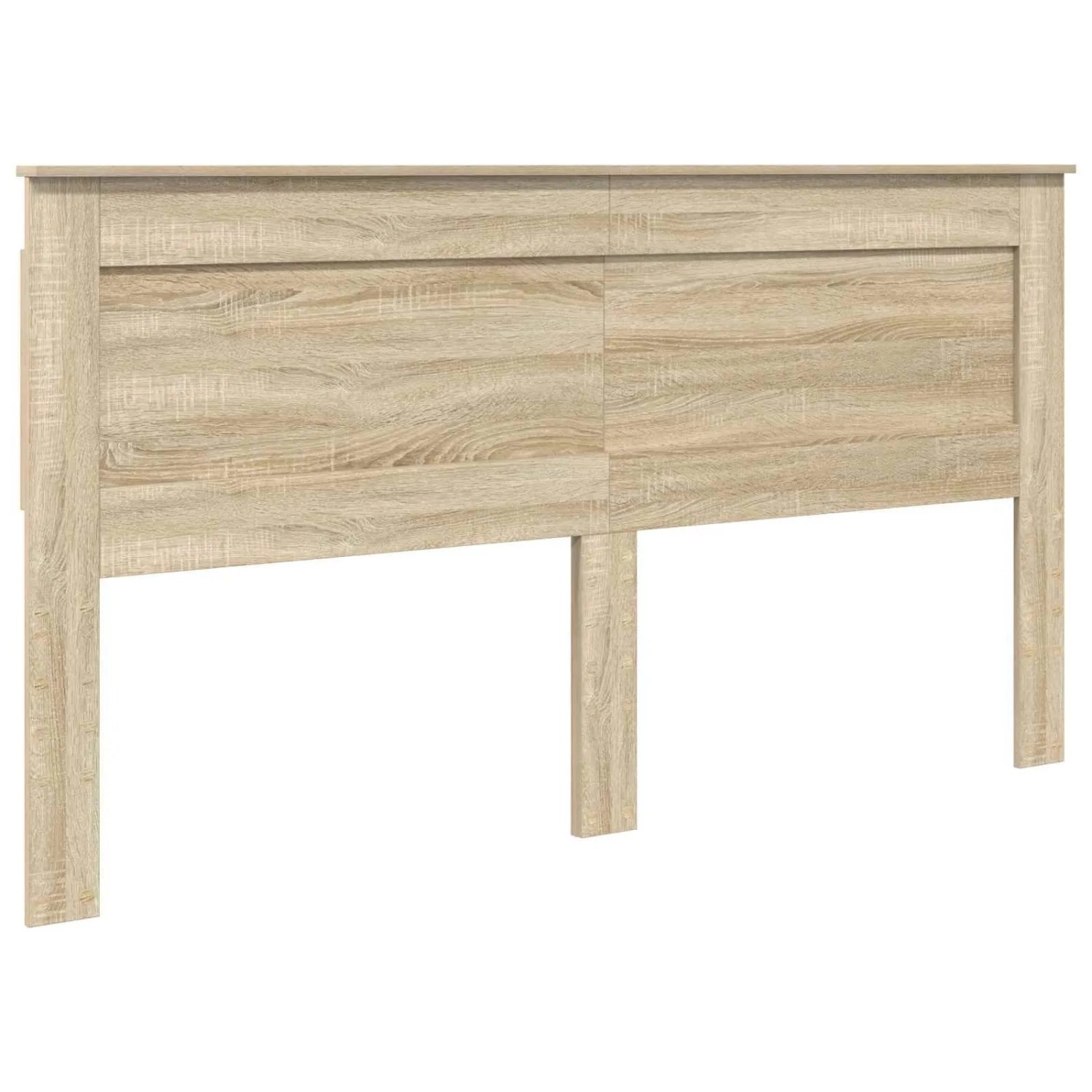vidaXL Kopfteil mit Kopfteil Sonoma-Eiche 200 cm Holzwerkstoff 887419