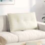 vidaXL Rückenkissen Creme 80 x 50 cm Cordstoff 42014727_2